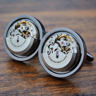 IWC Auto Watch Movement Cufflinks