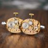 Gemelos Reloj Chopard - Ovalado - Oro